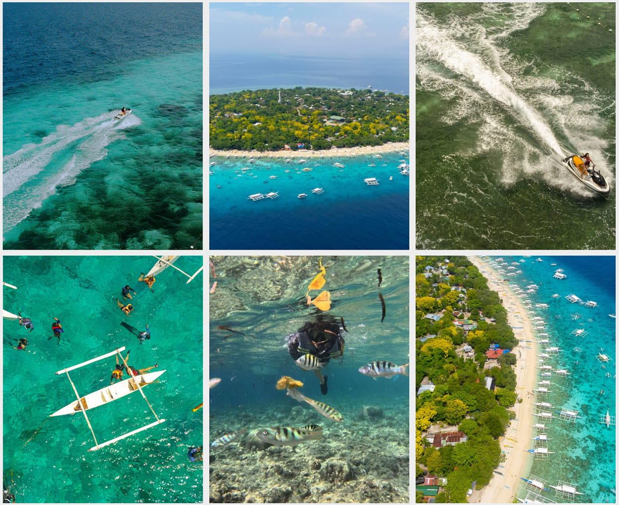 Explore the pristine waters of Balicasag Island with our affordable Panglao Island hopping tour package that suit your needs