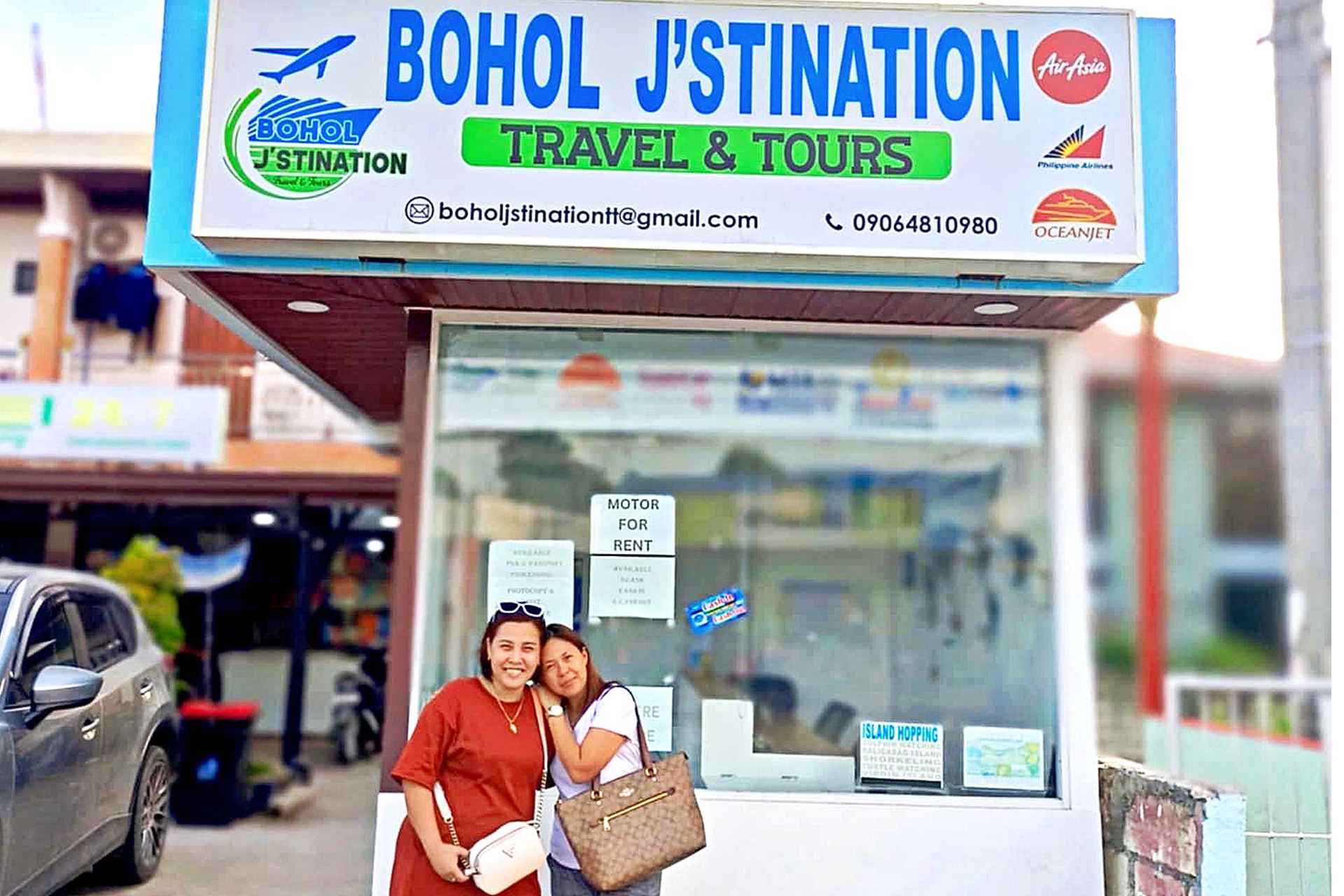 Successful Booking at Bohol Jstination Travel and Tours